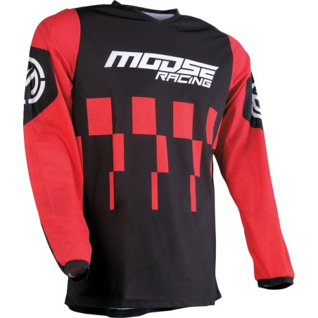 JERSEY QUALIFIER RD/BK XL