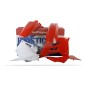 Kit plastique POLISPORT rouge/blanc Gas Gas EC Kit plastique POLISPORT rouge/blanc Gas Gas EC