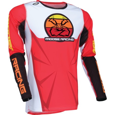 JERSEY AGROID RD/BK/WH XL