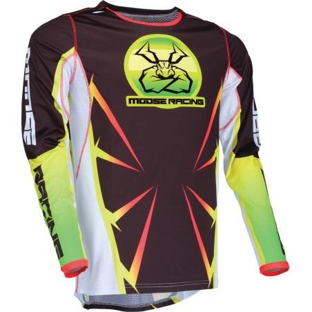 JERSEY AGROID BK/YL/WH 3XL
