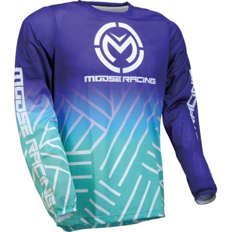 JERSEY SAHARA PURPLE/TURQ MD