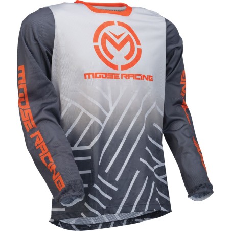 JERSEY SAHARA GRAY/ORANGE MD