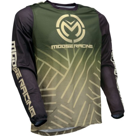 JERSEY SAHARA GREEN/BLACK 2XL