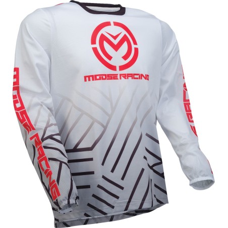 JERSEY SAHARA BLACK/WHITE SM