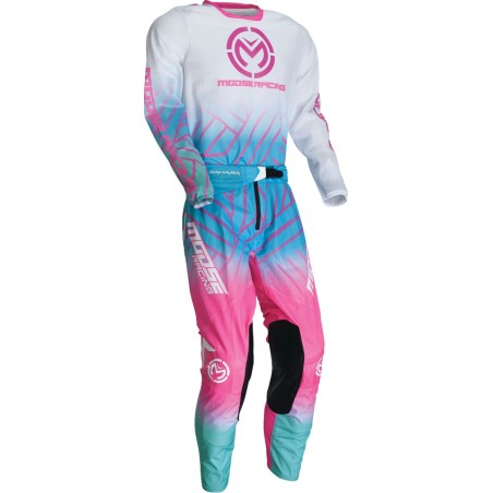 JERSEY SAHARA PINK/BLUE/WHITE 