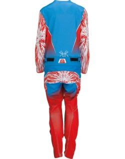 JRSY YTH AGRD RD/WH/BL XL