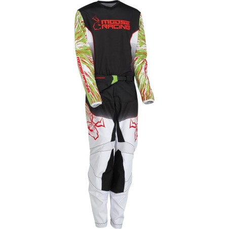 JRSY YTH AGRD GN/RD/BK XL