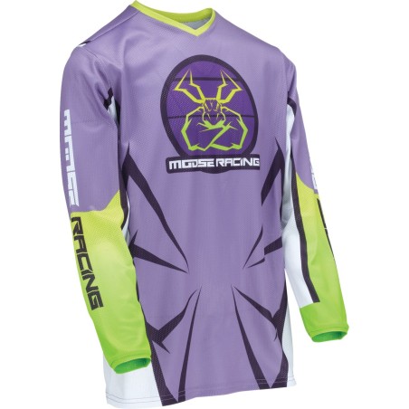 JERSEY YTH AGROID PU/WH MD