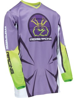 JERSEY YTH AGROID PU/WH LG