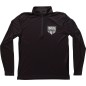 PULLOVER 1/4 ZIP BK MD