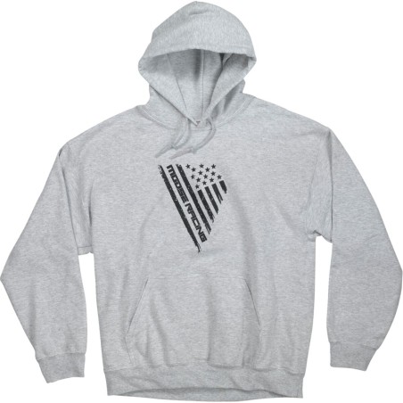 HOODY SALUTE ASH L