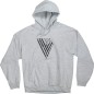 HOODY SALUTE ASH XL