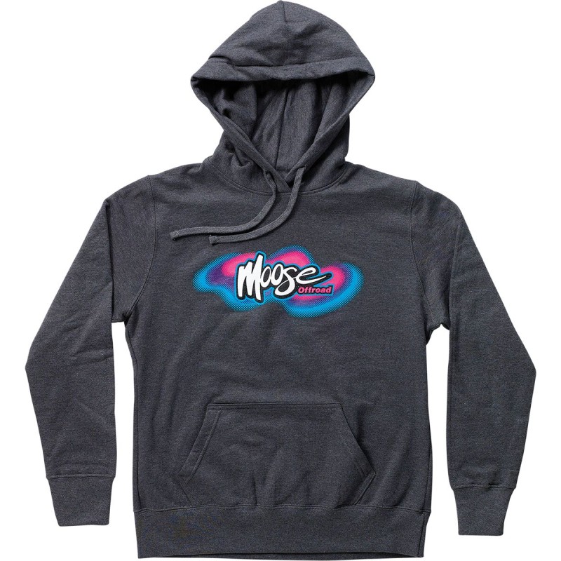 HOODY WOMEN RETRO GY LG
