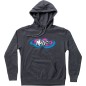 HOODY WOMEN RETRO GY XL