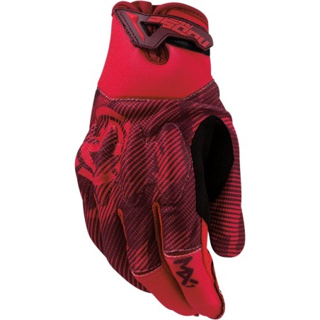 GLOVE MX1 RD/BK LG