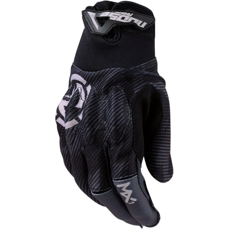 GLOVE MX1 GY/BK LG