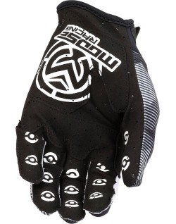 GLOVE YOUTH MX1 BK/WH SM