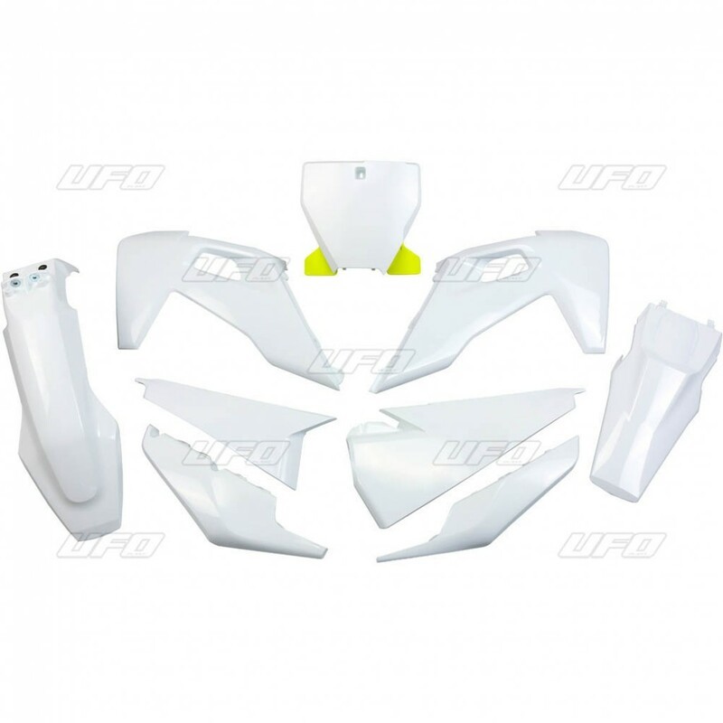 Kit plastiques UFO blanc - Husqvarna TC/FC Kit plastiques UFO blanc - Husqvarna TC/FC