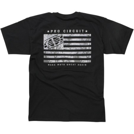 TEE PC FLAG BLK XL