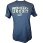 T-SHIRT PC LOGO FLAG HEATHERED