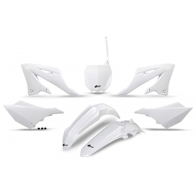 Kit plastiques UFO - blanc Yamaha YZ125/250 Kit plastiques UFO - blanc Yamaha YZ125/250