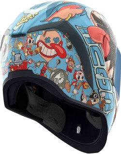 HELMET AFRM NINE LIVES BL 2X