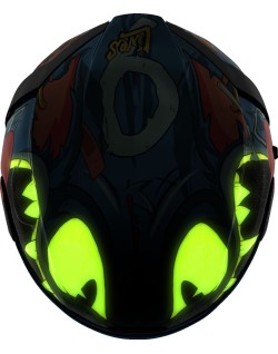 HELMET AFRM NINE LIVES BL 2X