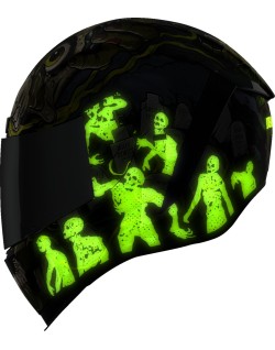 HELMET AFRM DEAD SERIOUS BK LG