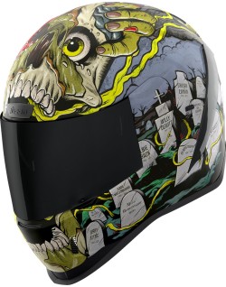 HELMET AFRM DEAD SERIOUS BK XL