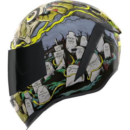 HELMET AFRM DEAD SERIOUS BK XL