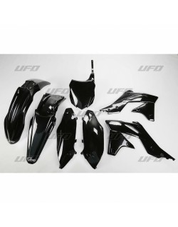 Kit plastique UFO noir Kawasaki KX250F