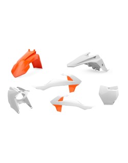 Kit plastique POLISPORT MX couleur origine KTM SX65
