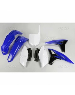 Kit plastique UFO couleur origine bleu/blanc Yamaha YZ250F
