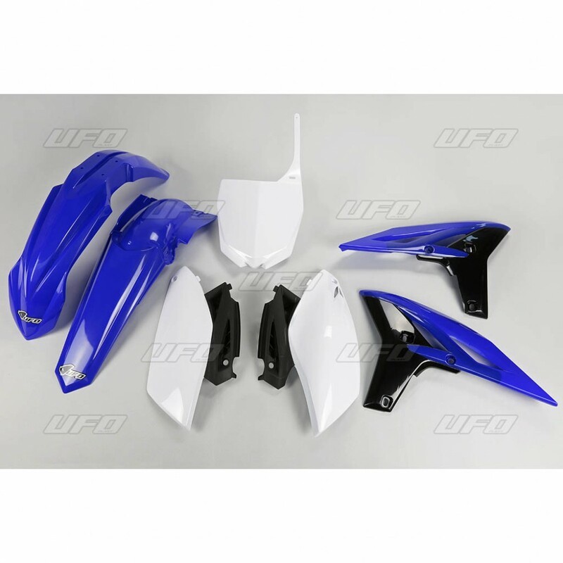 Kit plastique UFO couleur origine bleu/blanc Yamaha YZ250F Kit plastique UFO couleur origine bleu/blanc Yamaha YZ250F