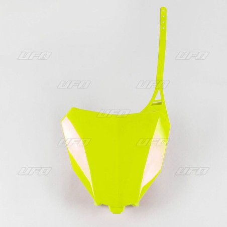 FRTPLATE CRF450 17 FLO YELLOW