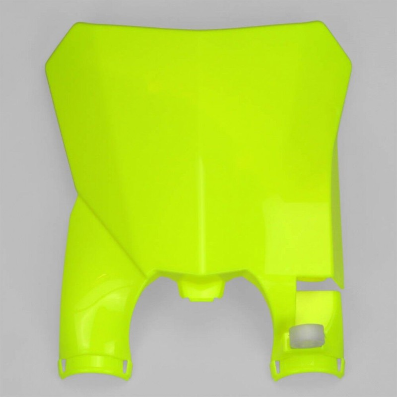 STADIUMPLATE CRF450 FL YELLOW