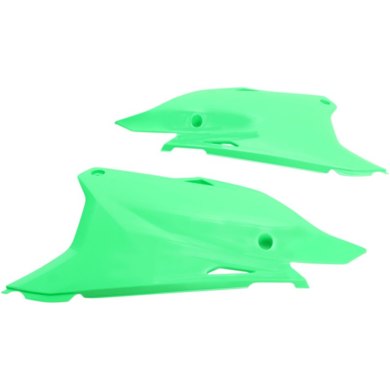 PANELS SIDE KX85 14-18 FLO GRN