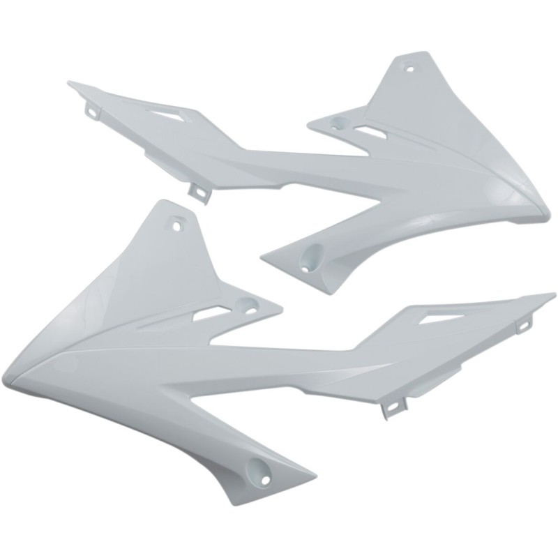 SHROUD RAD RMZ450 18- WHITE