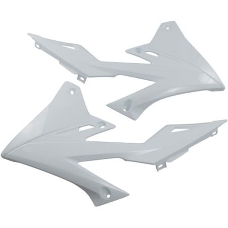 SHROUD RAD RMZ450 18- WHITE