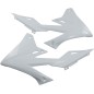 SHROUD RAD RMZ450 18- WHITE