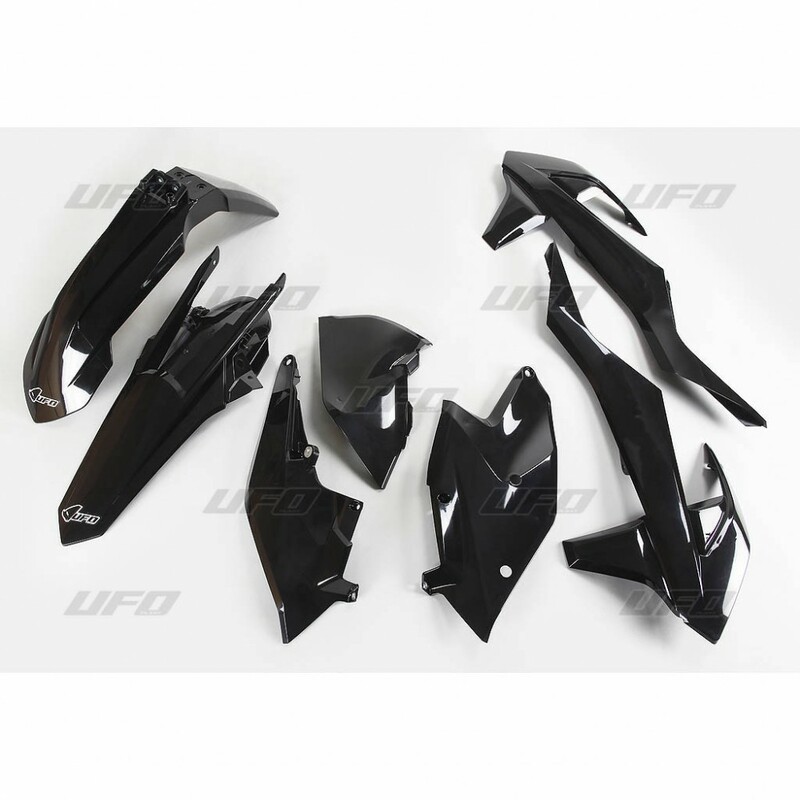 Kit plastique UFO noir KTM Kit plastique UFO noir KTM