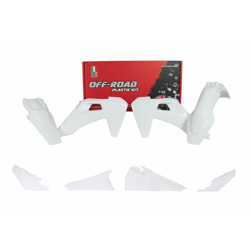 Kit plastiques RACETECH - blanc Husqvarna TE/FE Kit plastiques RACETECH - blanc Husqvarna TE/FE