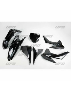 Kit plastique UFO noir KTM