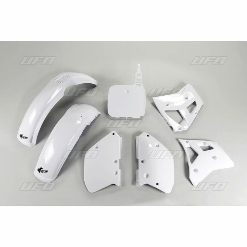 Kit plastique UFO couleur origine Yamaha YZ250 Kit plastique UFO couleur origine Yamaha YZ250