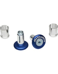 BAR END PLUG 14/18mm BL