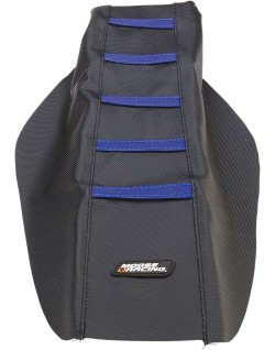 SEAT COVER RIBBED YAM BLU