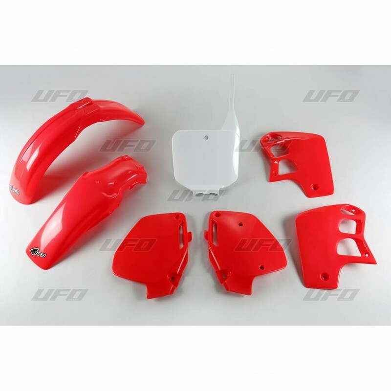Kit plastique UFO couleur origine (92-94) Honda CR500R Kit plastique UFO couleur origine (92-94) Honda CR500R