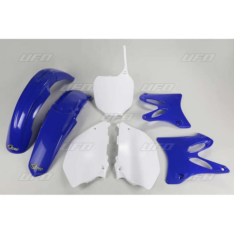 Kit plastique UFO couleur origine bleu/blanc Yamaha YZ125/144/250 Kit plastique UFO couleur origine bleu/blanc Yamaha YZ125/144/250