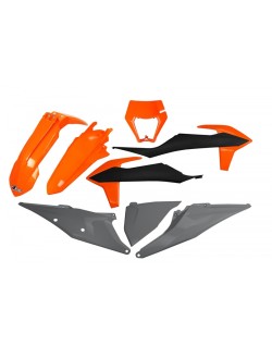 Kit plastiques UFO couleur origine (2021) KTM EXC/EXC-F