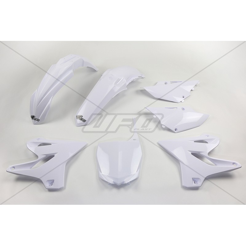 Kit plastique UFO blanc Yamaha YZ125/250 Kit plastique UFO blanc Yamaha YZ125/250
